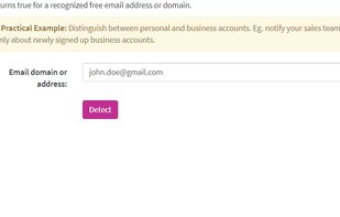 RiteKit Freemail Detection API screenshot 1