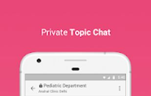 Private topic chat