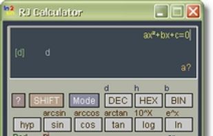RJ Calculator screenshot 1