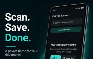 RME PDF Scanner screenshot 1