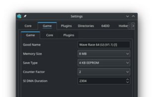 Rosalie's Mupen GUI (RMG) screenshot 2