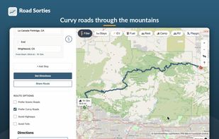Discover fun, curvy drives