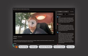 Customer calls, user interviews, and internal meetings — Roadmappy auto-captures everything and turns it into instant multilingual transcripts and insight-rich summaries your team can use right away.