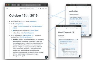 Roam Research screenshot 1