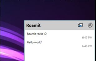 Roamit screenshot 1