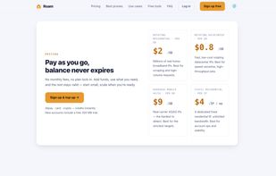 Pricing - $2/GB residential, $0.8/GB datacenter, $9/GB mobile, $4/IP static residential.