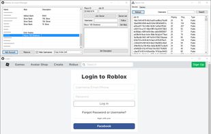 Roblox Account Manager screenshot 1