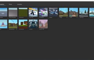 "New" page in Studio