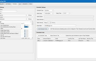 RoboCopy GUI screenshot 2