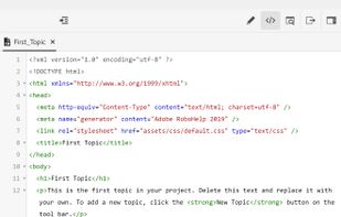 Adobe RoboHelp screenshot 2