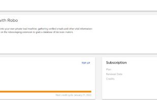 Roboscraping screenshot 1