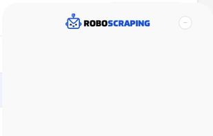 Roboscraping screenshot 1
