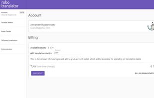 RoboTranslator screenshot 2
