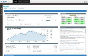 Individual company page
