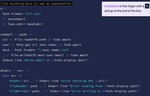 Roc Programming Language screenshot 1