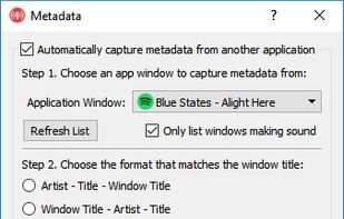 Automatic Metadata Capture