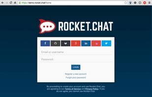 Rocket.Chat screenshot 1