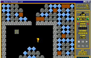 Rocks'n'Diamonds screenshot 2