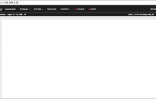 Rockstor screenshot 1