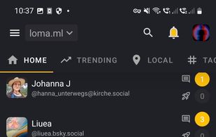 Rodent Mastodon Client screenshot 1