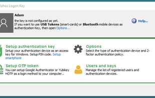 Rohos Logon Key screenshot 1