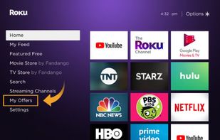Roku screenshot 1