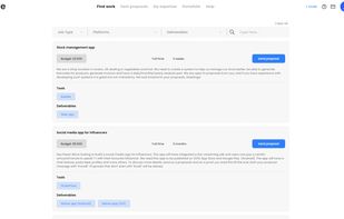 Freelancer/Agency side