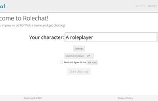 Rolechat screenshot 1