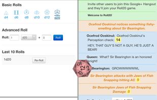 Roll20 screenshot 1