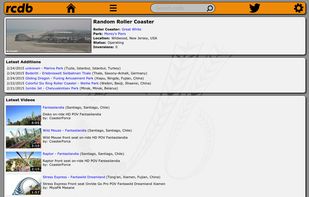 Roller Coaster DataBase screenshot 1