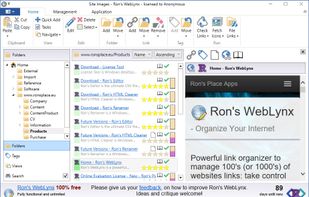 Rons WebLynx screenshot 1