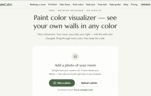 Paint colour visualiser: repaint your own walls in any colour in the browser, and see how the light changes through the day.