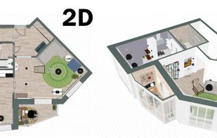 Roomtodo 2D vs 3D