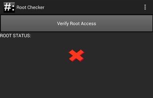 Root Checker screenshot 1