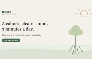 Roots: Daily Philosophy screenshot 1
