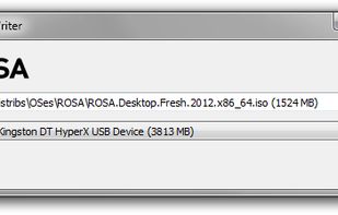 ROSA Image Writer screenshot 1