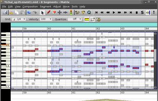 Rosegarden screenshot 2