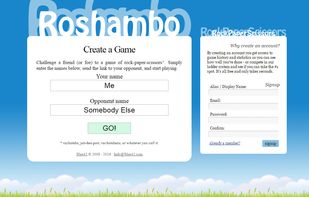 Roshambo.me screenshot 1