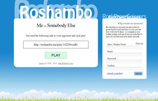 Roshambo.me screenshot 2