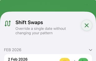 RotaFlow add Shift Swaps
