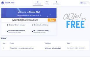 Rotate Mail screenshot 1