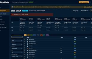 Live draft room with AI strategist