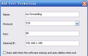 Router Port Forwarding screenshot 1