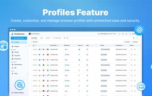 RoxyBrowser lets you create, manage, and customize multiple browser profiles with ease. Our secure profile system offers real fingerprints, isolated environments, batch creation and profile template to simplify multi-account management for affiliate marketing, eCommerce, and web automation.