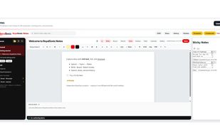 Capture ideas instantly with structured notebooks, end-to-end encryption (E2EE), kanban views, sticky notes, and real-time co-authoring tools built for internal documentation.