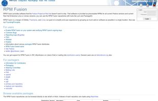 RPM Fusion screenshot 1