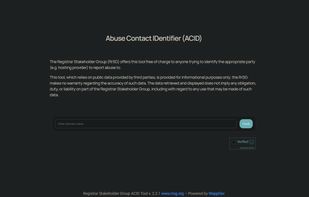 RrSG ACID Tool screenshot 1