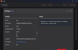 package modal