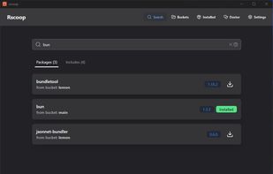 Search page