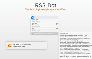 RSS Bot screenshot 2